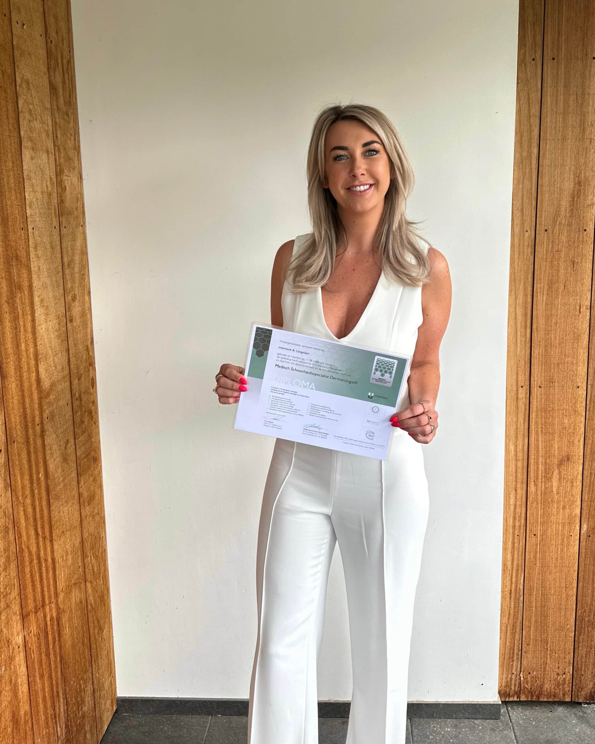 Anne langelaan de laserspecialist santpport